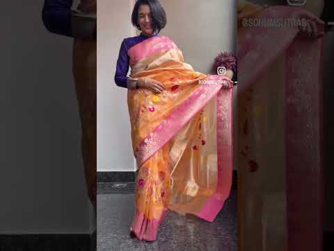 Five Banarasi Sarees in Motion: A Sohum Sutras Remix