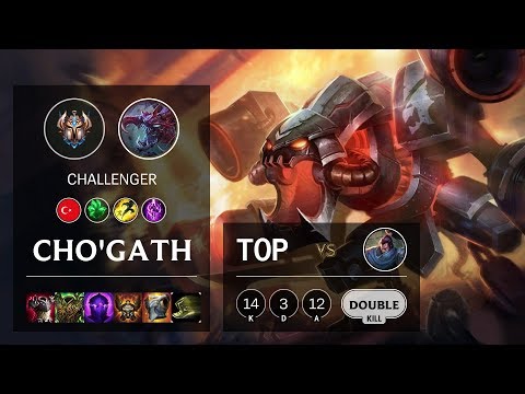 Cho'Gath Top vs Yasuo - TR Challenger Patch 10.11