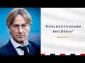 Adrie Koster • #WILVIT • 'Geen risico's nemen met Driess Saddiki'