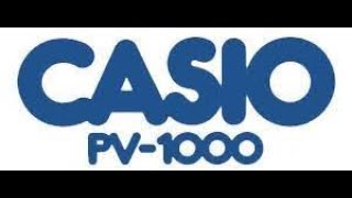 CASIO PV 1000 A TO Z