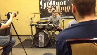 Adam Gray Drum Clinic at Launch 2013