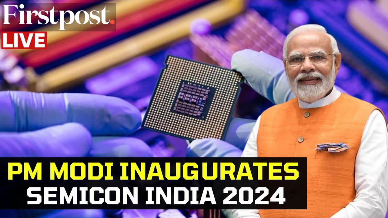 PM Modi LIVE: India's Prime Minister Modi Attends SEMICON India 2024 Inauguration in Uttar Pradesh
