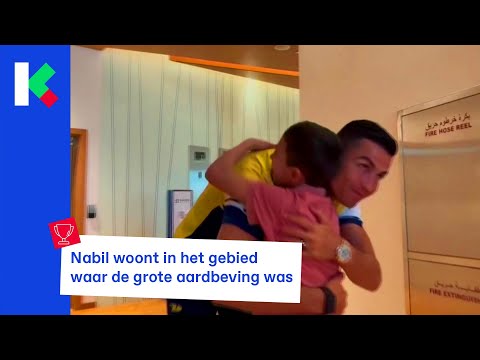 Nabil's grote droom komt uit: Ronaldo ontmoeten!