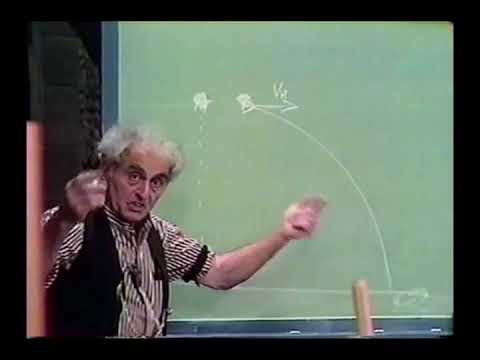 Julius Sumner Miller 54 HHOF - Newton's First Law, Gravitational Acceleration, Projectile Motion