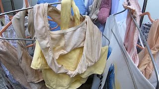 Girls Drying Clothes In The Girls' Dormitory🛁-女子寮で洗濯物を干す少女たち🛁