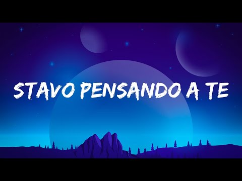 Stavo Pensando A Te - Fabri Fibra ( Testo/Lyrics ) - Lounge music 2022