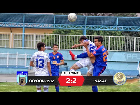 Coca Cola Superliga. 9-tur QO'QON-1912 — NASAF 2:2