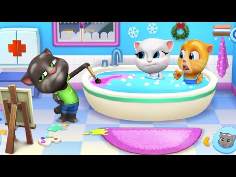 My Talking Tom Friends (iOS, Android) Gameplay Walkthrough (Outfit7) - HD