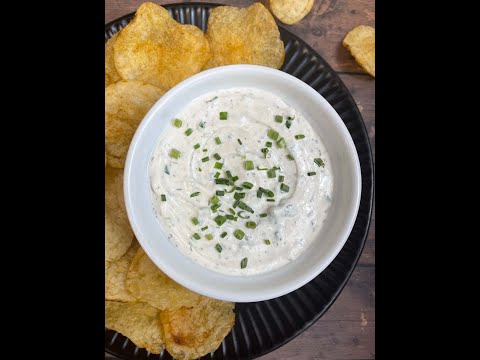 Sour Cream Dip for Chips and Veggies