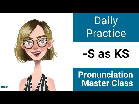 「S」の音をマスターする - 毎日発音練習 アメリカ英語子音マスター (Suffix -S Shadowing Practice KS - Daily Pronunciation American English Consonant Master)