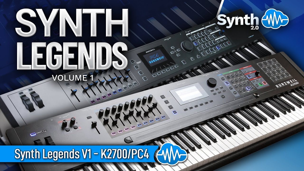 SLG007 - Complete Synth Legends - Kurzweil K2700 ( 90 presets ) Video Preview