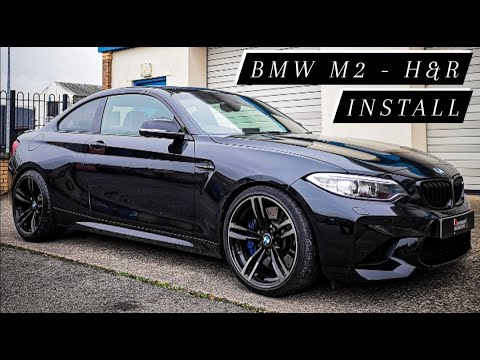 BMW M2 Part 1 - H&R Lowering Springs Install w/ Spacers