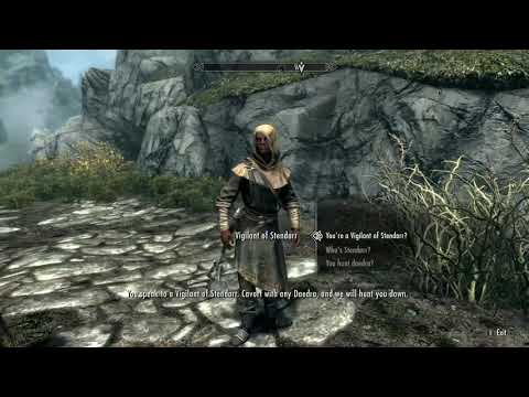 Skyrim - Vigilant of Stendarr (Random Encounter)
