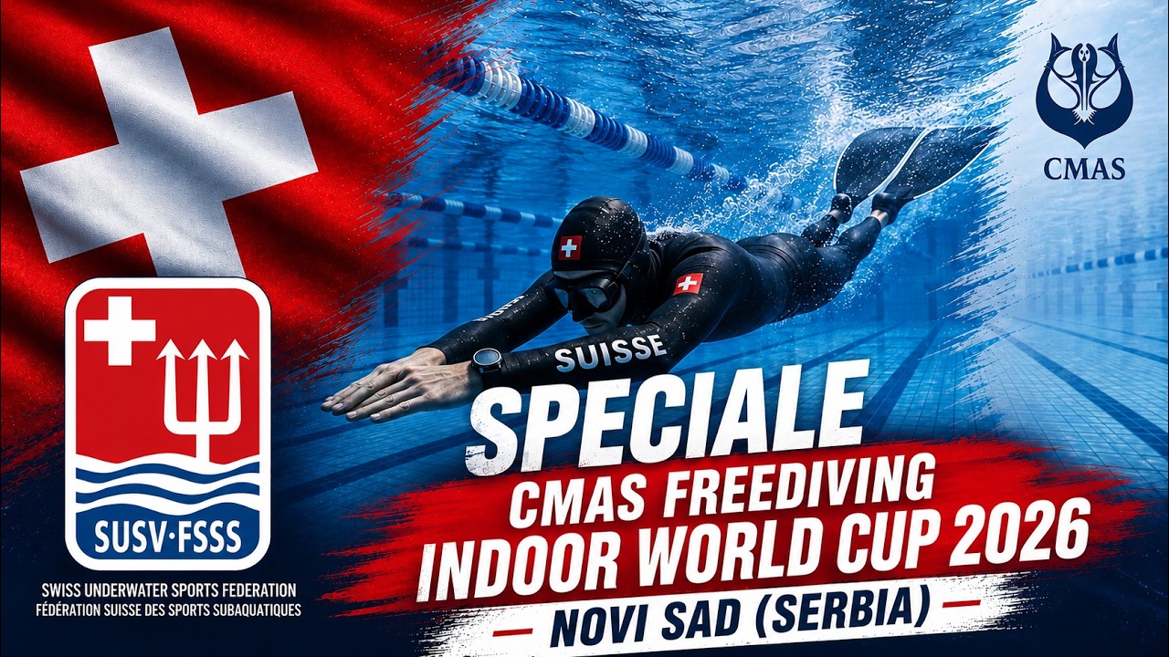 Novi Sad 2026: dentro la spedizione della Nazionale Svizzera di Apnea | FSSS-SUSV