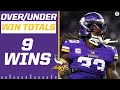 2022 NFL Over/Under Predictions: Vikings 9 wins [Expert Breakdown] | CBS Sports HQ