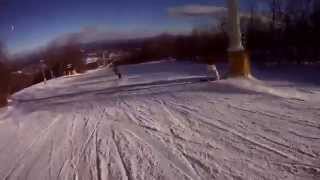 preview picture of video 'Stratton Mtn, VT & New Jersey Snowboard Group (NJSB)- Jan 5, 2013'