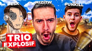 TRIO EXPLOSIF ET TOXIQUE