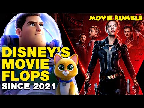 Disney's Biggest Movie Flops - 2021 & 2022 - We Add Up the Loses