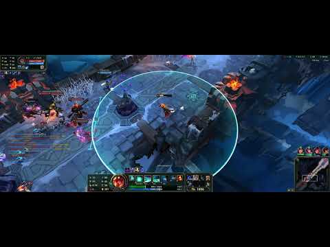 League of Legends.  Infernal Karthus/Aram. 4k video.
