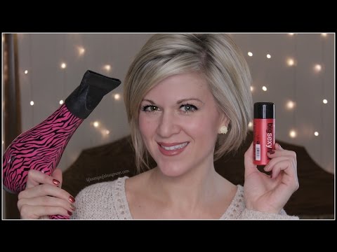 How I Style My Inverted Or Stacked Bob --Asymmetrical Bob--A-Line Bob--Red Lowlights