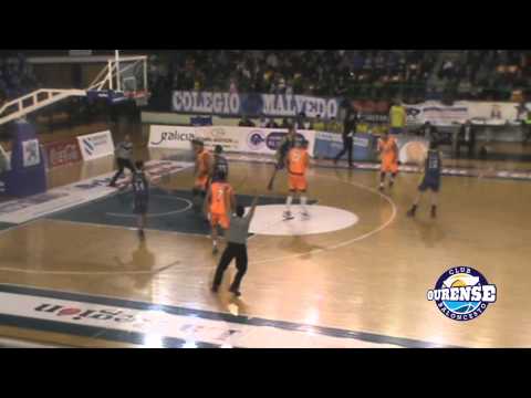 Resumen Club Ourense Baloncesto-Ford Burgos (J. 22 Adecco Oro 14/15)