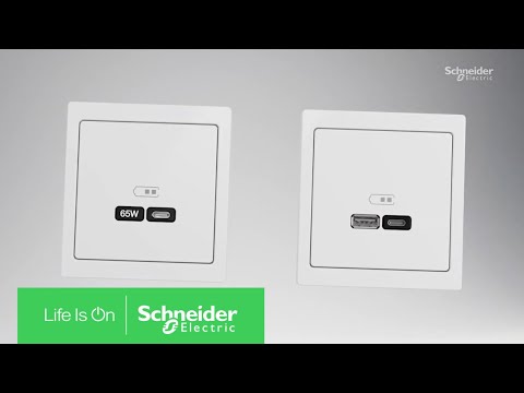 MEG4366-0120 - USB Ladestation-Einsatz Typ A+C mit Power-Delivery  