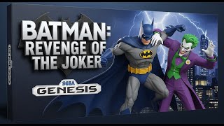 Batman: Revenge of The Joker - Sega Genesis / Sega Mega Drive (Gameplay)