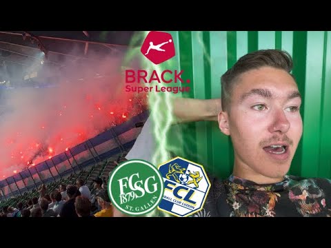 FC St. Gallen vs. FC Luzern - Stadium Vlog | DRAMA IN THE FINAL STAGE!🤯| PYRO SHOW🧨
