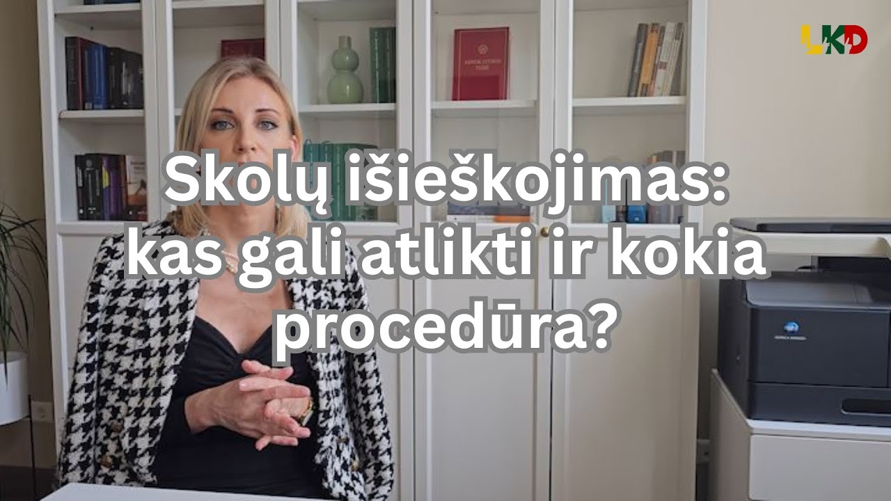 Skolų išieškojimas: kas gali atlikti ir kokia procedūra?