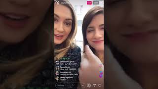 Elise Bauman’s IG live ft. Kat Barrell video