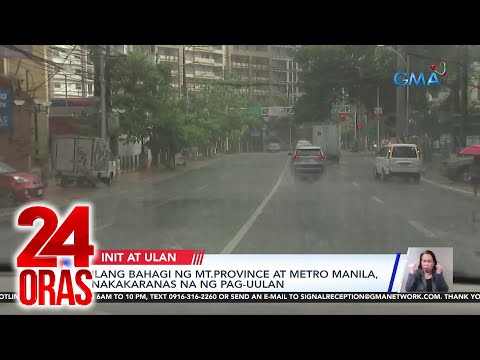 PAGASA – Hindi pa tag-ulan; localized thunderstorms lang ang nagpapaulan ngayon 24 Oras