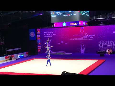 Ukraine Senior Mens Group Balance Routine
