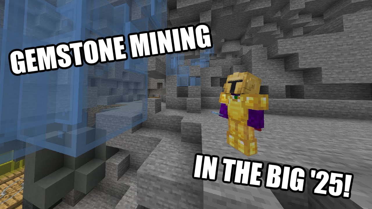 GEMSTONE MINING in the BIG '25! | Hypixel Skyblock