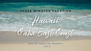 【ハワイBGV】オアフ島東海岸：3分で叶う「行った気になるハワイ」