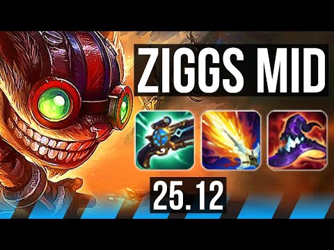 ZIGGS vs TWISTED FATE (MID) | EUW Master | 25.12
