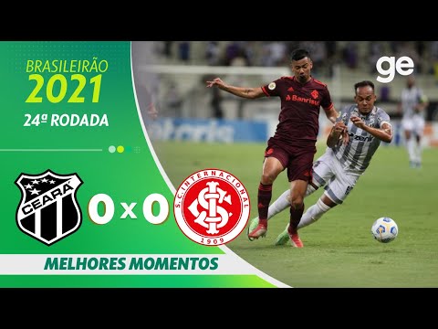 Gols e lances de Ceará x Internacional