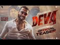 Deva Official Teaser Shahid Kapoor Pooja Hegde Rosshan Andrrews In Cinemas 31st Jan