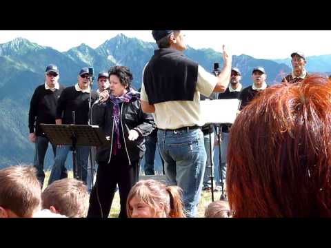 Canzone fra le guerre - Antonella Ruggiero & Coro Valle dei Laghi - 24.07.2010