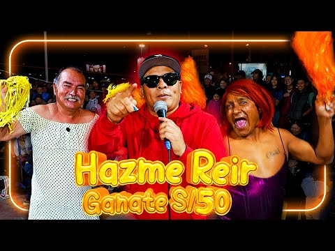 Make me laugh and win 50 soles