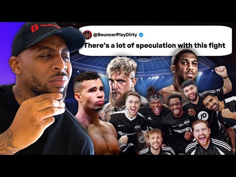 Sidemen & HSTikkyTokky React To Anthony Joshua & Jake Paul’s Face To Face