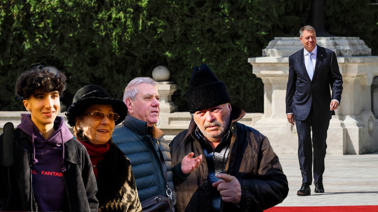 Reacţia oamenilor atunci când află de demisia lui Klaus Iohannis