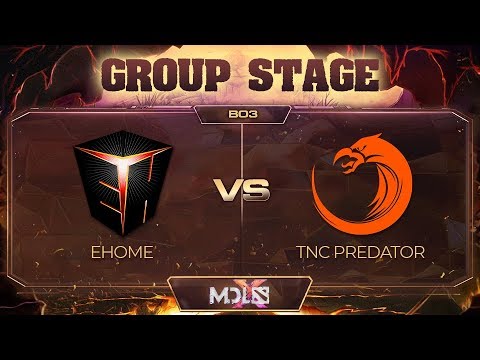 EHOME vs TNC Game 1 - MDL Chengdu Major: Group Stage