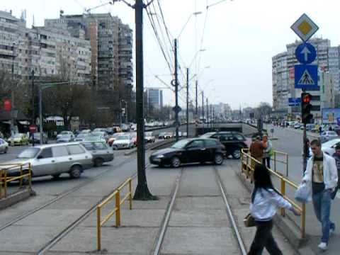 Cab view: linia 41 (Piaţa Presei Libere - Ghencea)