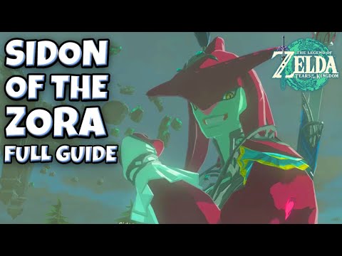 Sidon of the Zora | Full Quest Guide w/ Timestamps | The Legend of Zelda Tears of the Kingdom