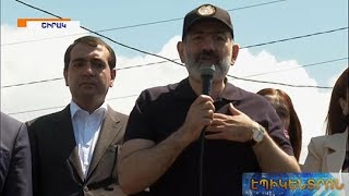 «Մեզ պետք է ընտրության այնպիսի արդյունք, որ ֆեյսբուքներից դուրս գանք». Փաշինյանն այցելել է Շիրակ