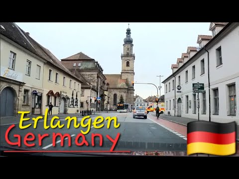 Driving in Erlangen, Germany