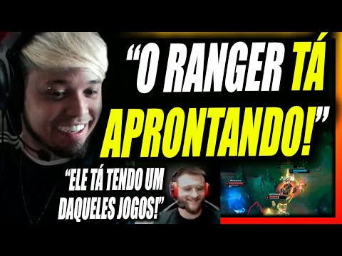 TITAN REAGINDO AO RANGER JOGANDO DE SUPORTE NA CHAMPIONS QUEUE DE TAHM KENCH E THRESH