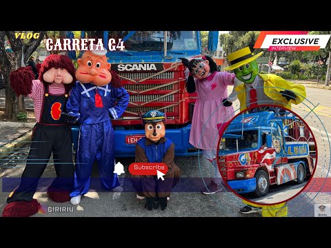 ÚLTIMO VLOG NA CARRETA G4 - DIA 09/10/2022 •