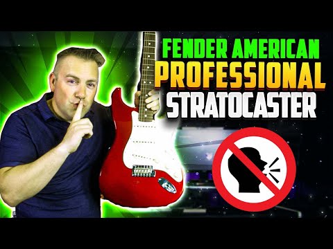Fender American Professional Stratocaster | Candy Apple Red | NO TALKING | 5 Amps