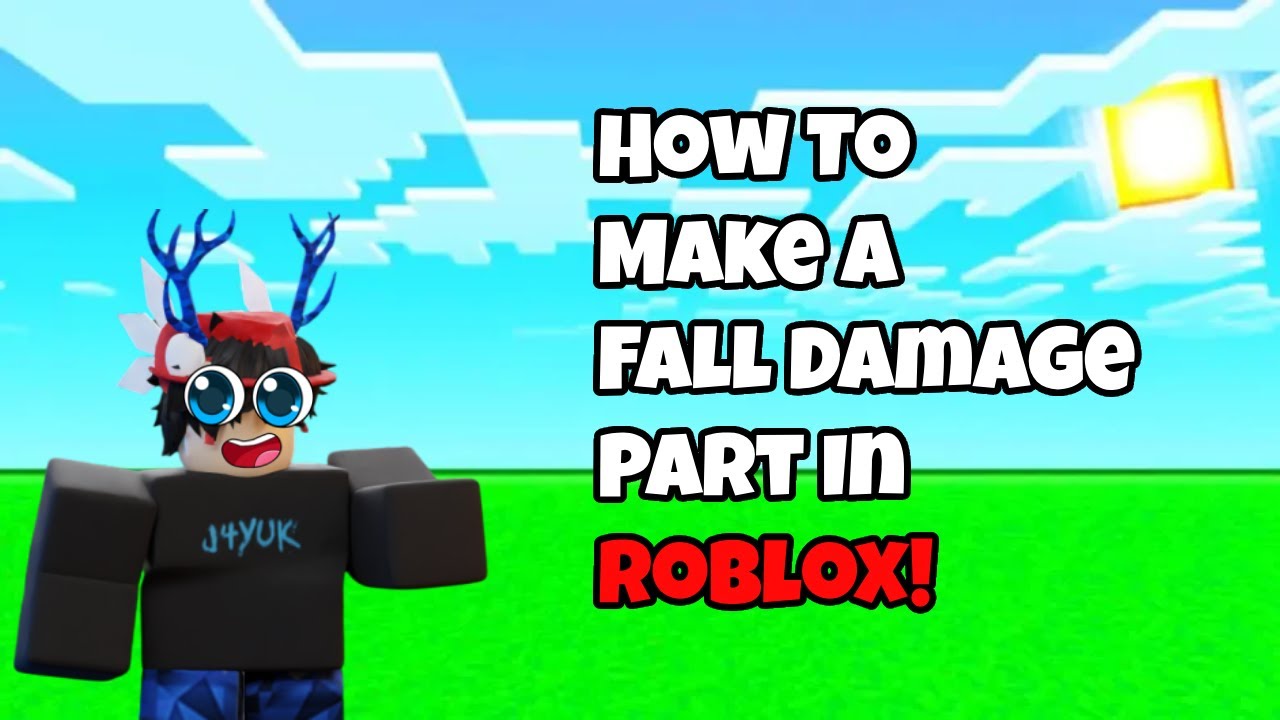 How To Make FALL DAMAGE In Roblox (Roblox Tutorial - 2024)